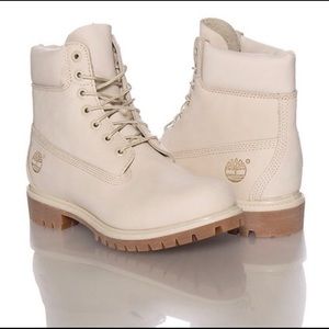 cream timberland